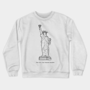 New York City Never Sleep Crewneck Sweatshirt